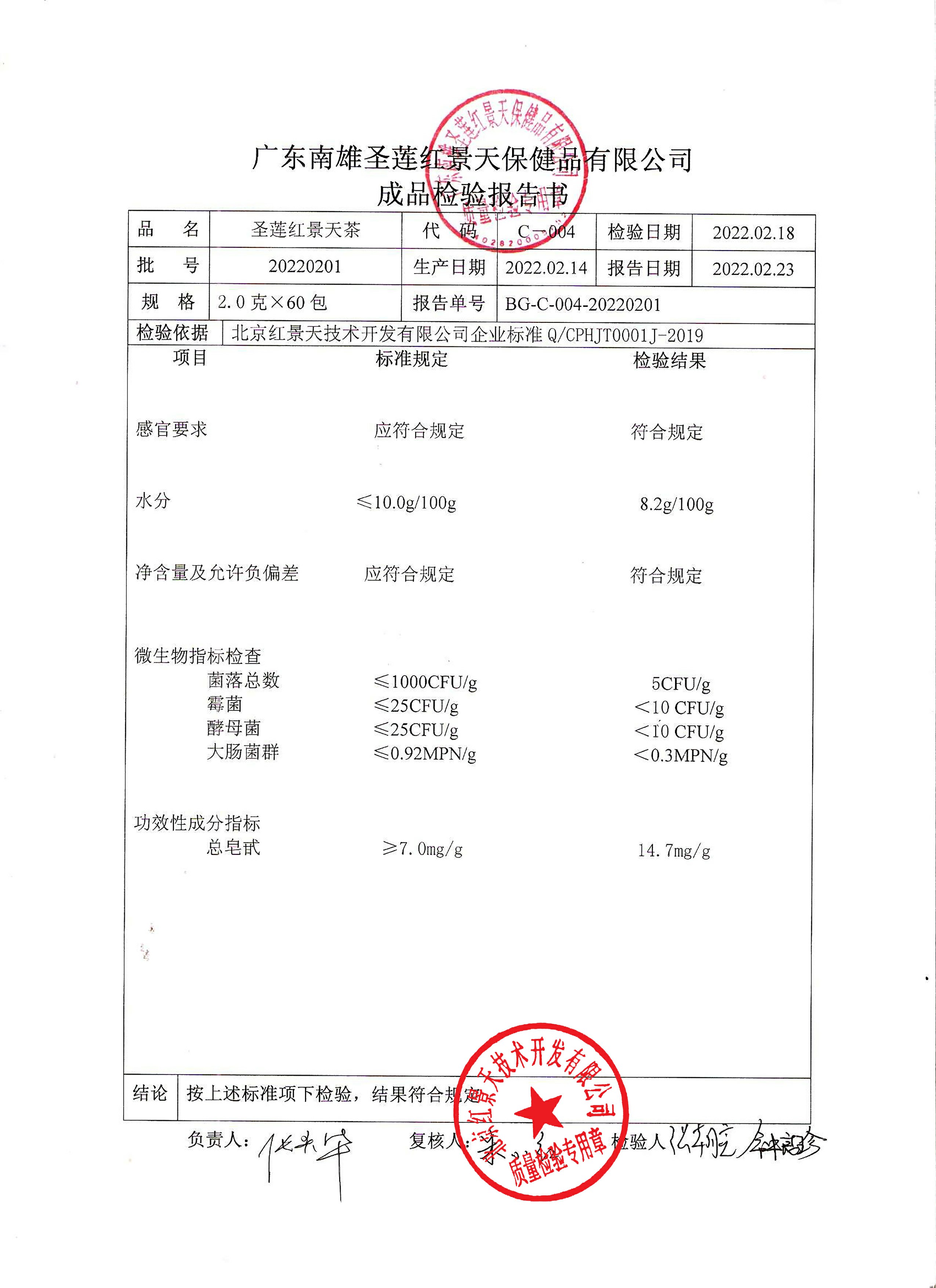 成品检测报告(图1)